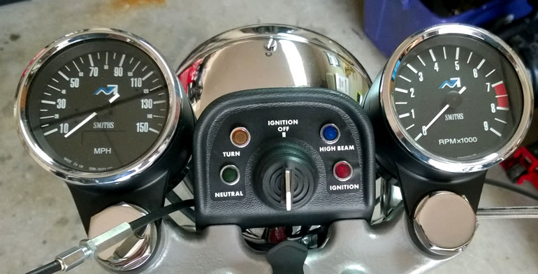 Smiths Digital Gauges- Norton Commando